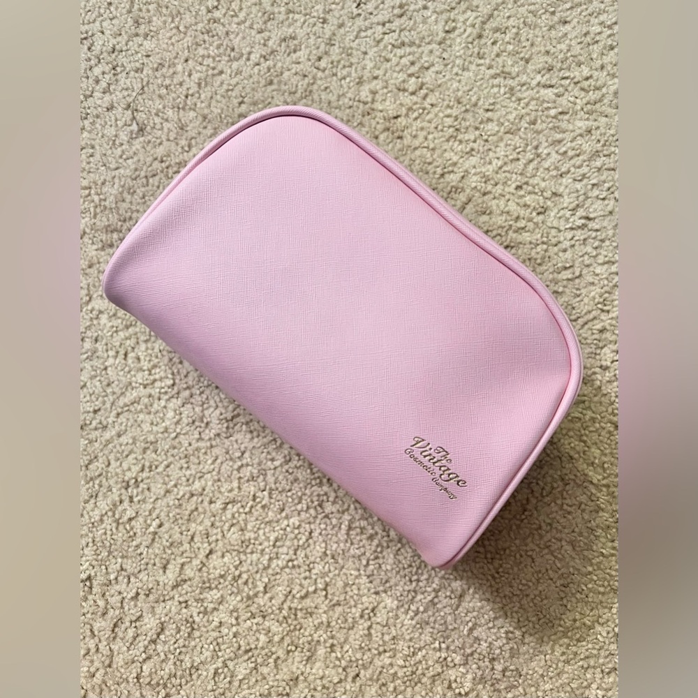 Pink Cosmetic Bag